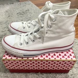 Converse Chuck Taylor All Star White High Top Shoes